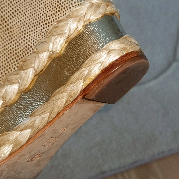 Donald Pliner Elastic Strap Wedges - Picture 8 of 8